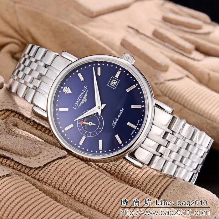 LONGINES浪琴 經典大三針 全自動機械 精品男士腕表 WSS1092